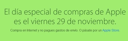 Apple también quiere poner de moda el Black Friday