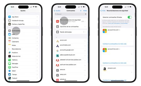 iPhoneのパスワードセキュリティに関する通知