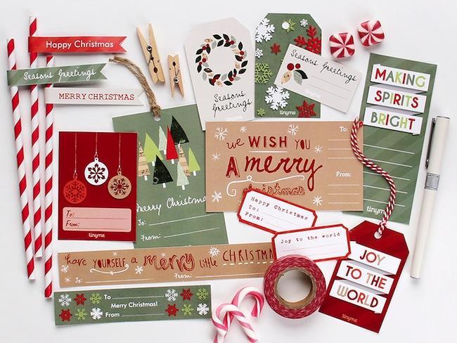 etiquetas regalos navidad