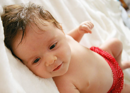 Calendario del bebé: dos meses