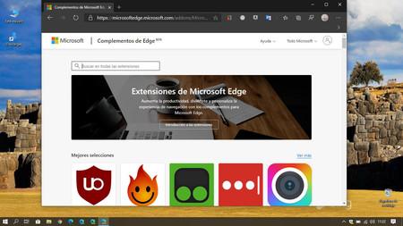 Edge actualiza la interfaz de su tienda de extensiones: ahora es más fácil buscar el complemento que necesitamos