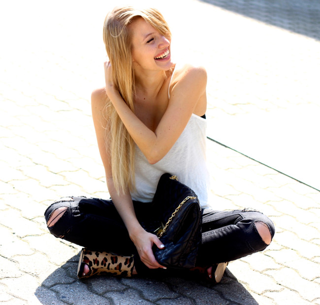 diy romper jeans vaqueros