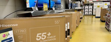 Por 52,90 euros al mes en Carrefour puedes llevarte ahora esta tele QLED de 55 pulgadas y con 144 Hz