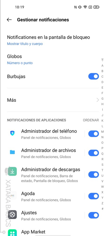 Notificaciones Apps