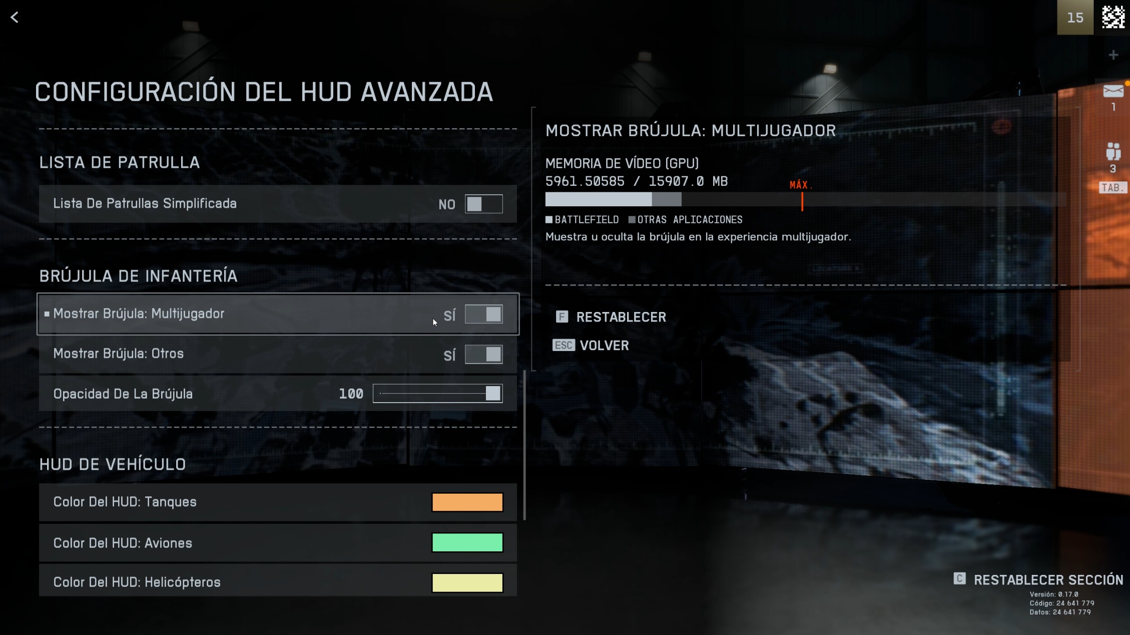 Bf6 Brujula