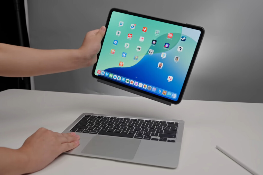 En China alguien inventó el mod de iPad que Apple nunca se atrevió al integrarlo a una MacBook Air . Noticias en tiempo real