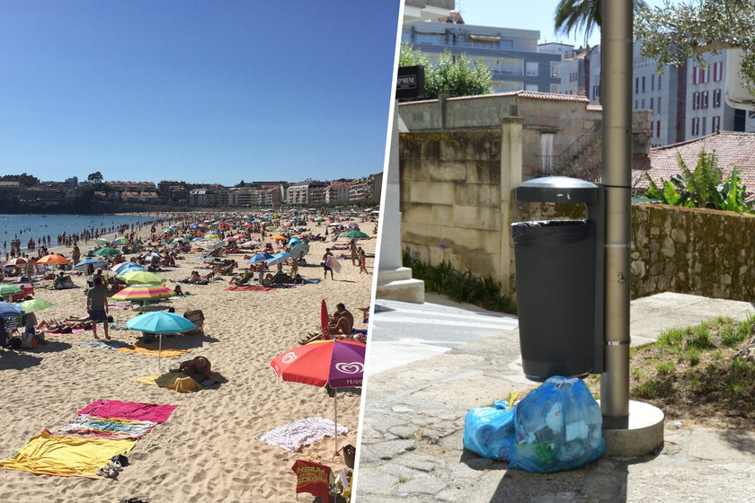 En Galicia se han hartado de encontrar basura fuera de los cubos. Así que empezarán a hurgar en ella para multar a sus dueños