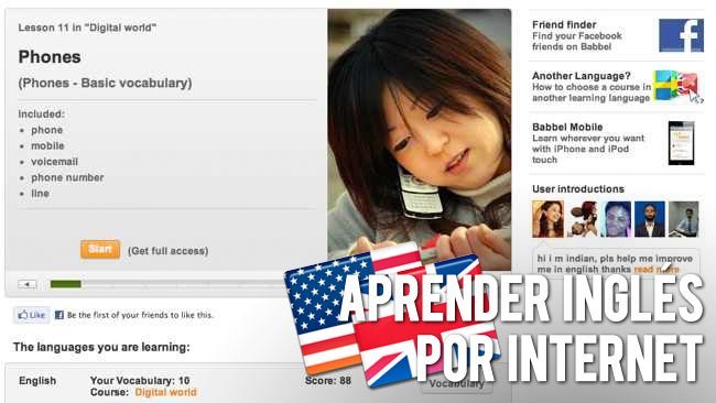 Babbel Aprender inglés online