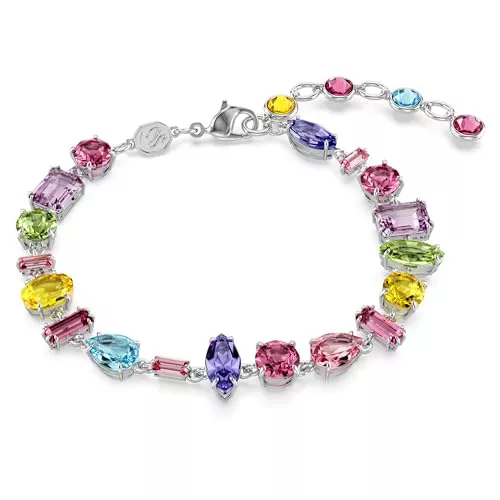 Swarovski Pulsera Gema, con Cristales Multicolores 