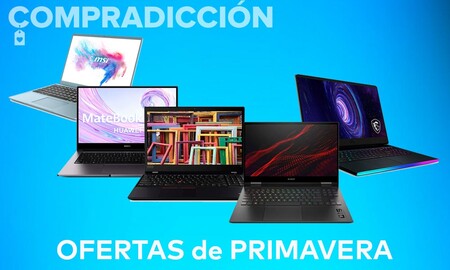 Estos 14 portátiles de HP, Huawei, Lenovo y MSI te salen más baratos en las ofertas de primavera de Amazon