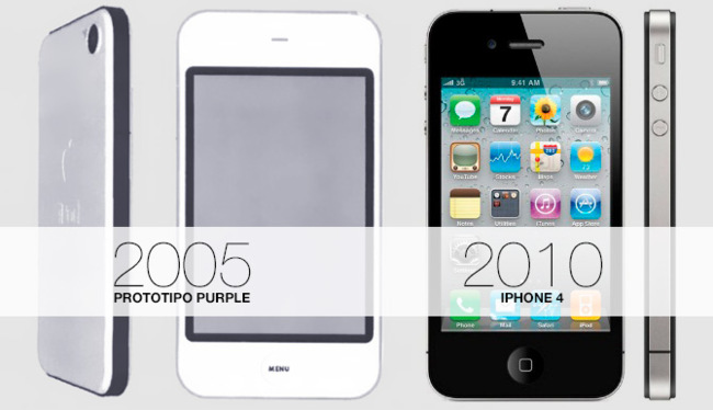 iPhone prototipo Purple (2005)