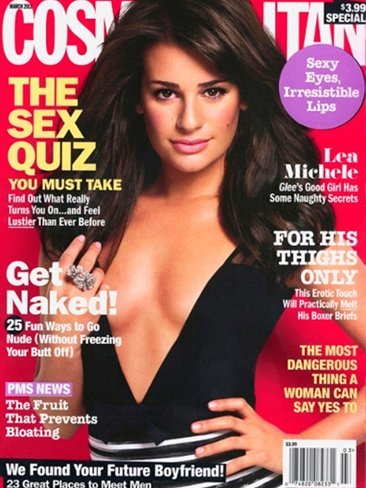 Pedazo de escote tan infartante se ha marcado Lea Michele