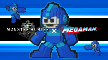 La colaboración entre Monster Hunter World y Mega Man dará comienzo en abril con un evento temporal
