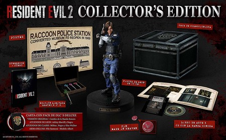 Aquí tienes el unboxing de la Resident Evil 2 Collector's Edition al detalle