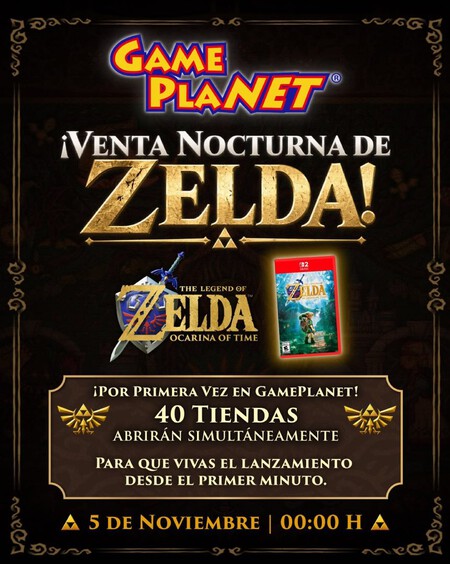 Preventa Zelda Ocarina Time Mexico Gameplanet