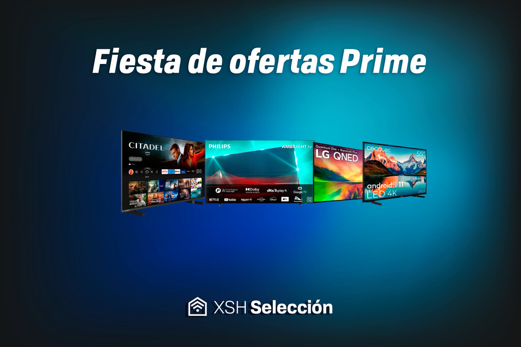 4K, OLED, QLED y más, no te pierdas los cinco mejores chollos en smart TVs en la fiesta de ofertas Prime de Amazon