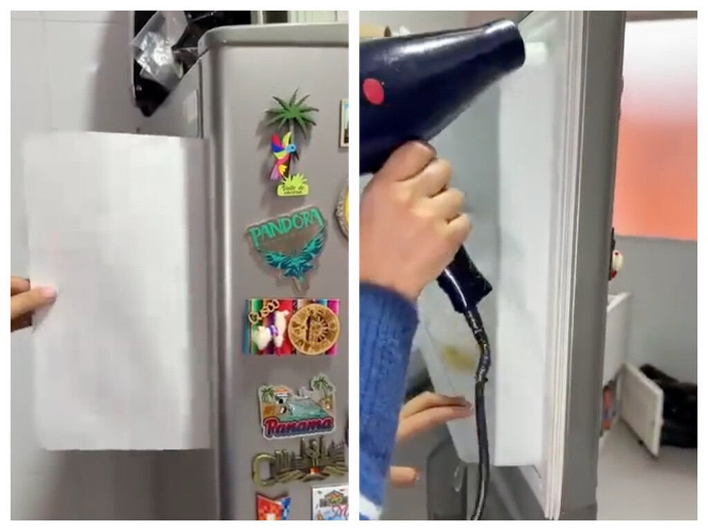 Cuando la nevera ya no cierra bien, repara su caucho con este truco barato y casero