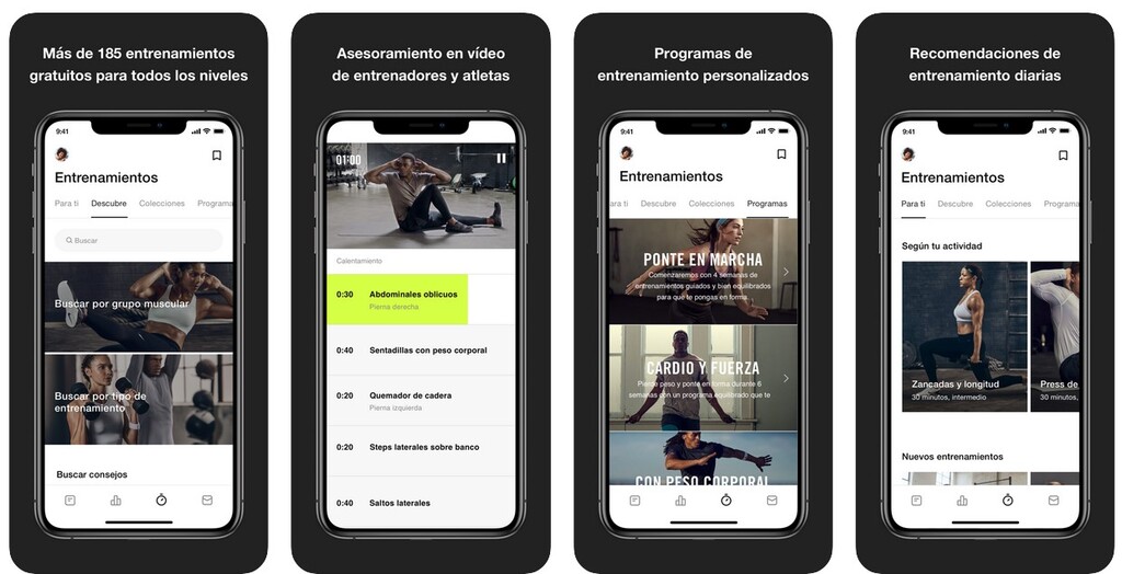 Aplicaciones móviles para hacer ejercicio en
