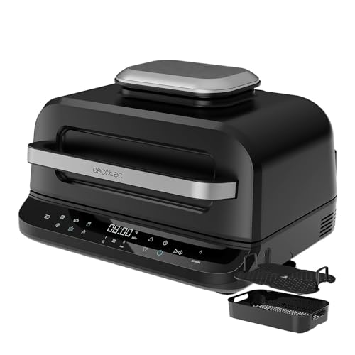 Cecotec Freidora de Aire, Grill y Olla 6L Air Fryer Cecofry FireDome 6000