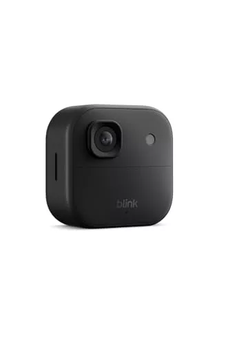 Cámara exterior 2K+ Blink (última generación) — cámara de seguridad inteligente inalámbrica, resolución de vídeo 2K, se necesita módulo de sincronización, no incluido — Cámara adicional, Negro