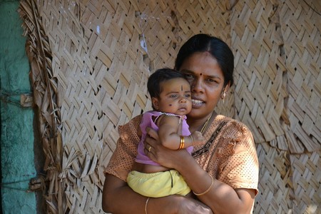 madre y bebé