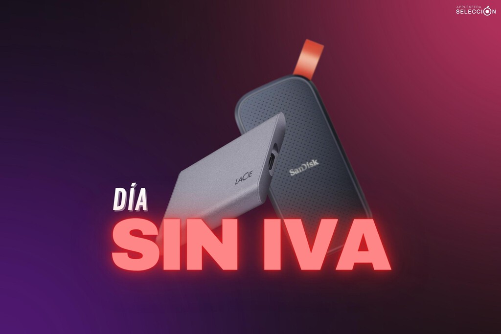 MediaMarkt rebaja los SSD portátiles en el Día sin IVA para ampliar el almacenamiento del Mac al mejor precio MediaMarkt rebaja los SSD portátiles en el Día sin IVA para ampliar el almacenamiento del Mac al mejor precio