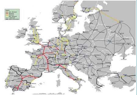 Un puente que permitirá unir Europa en trenes de alta velocidad