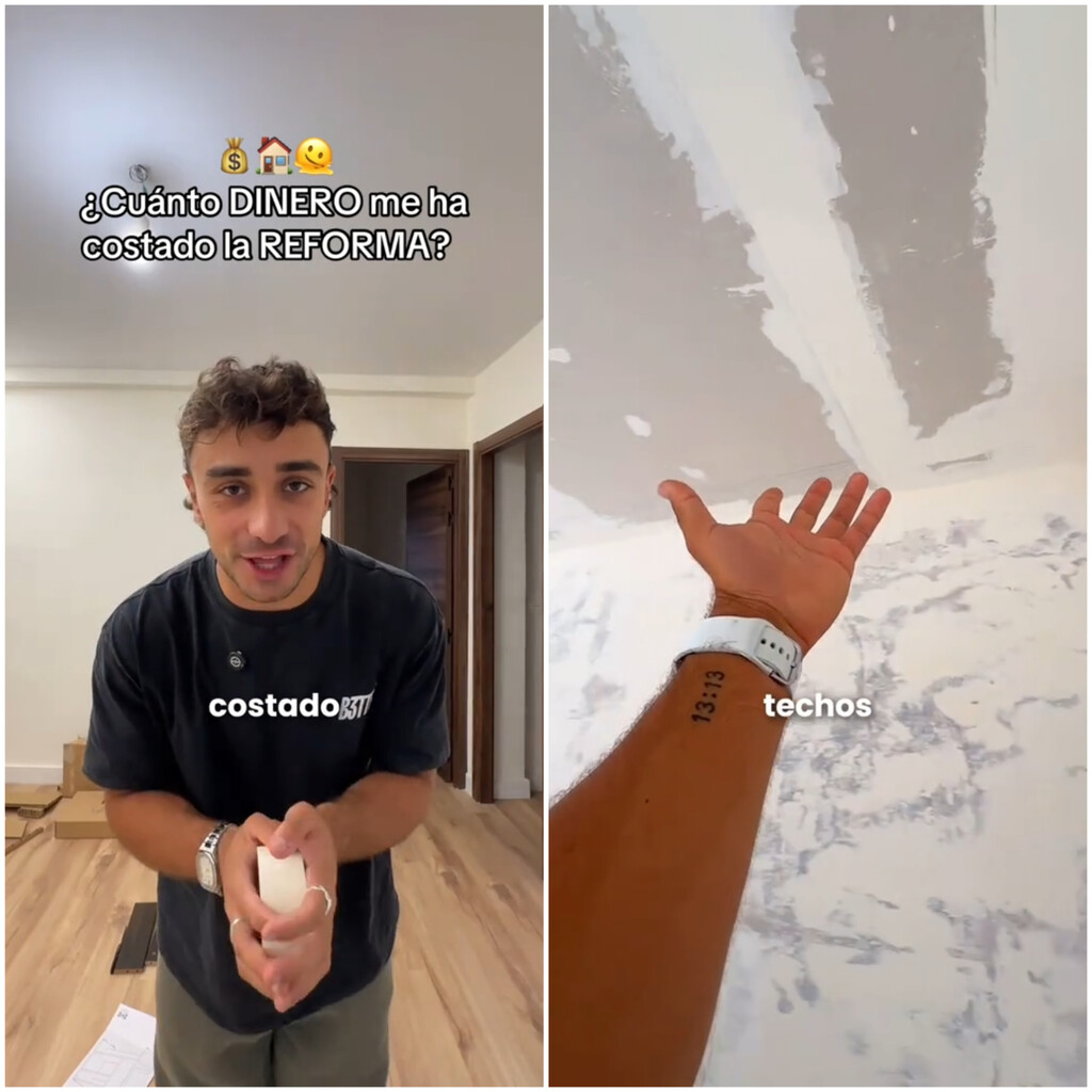 Mikel García, sobre reformar una casa: «Hace un año me compré este piso y esto es lo que me ha costado reformarlo entero, se han reído de mi»