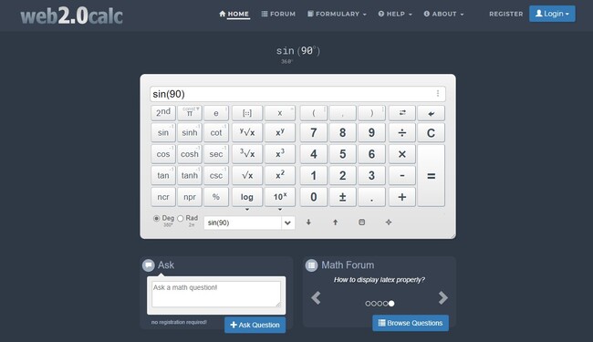 Web20calc