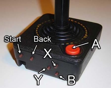 Un joystick de Atari 2600 convertido en mando de Xbox 360. ¿Adivinas quién ha sido?