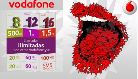 Vodafone yu: también incluirá SMS y MMS ilimitados a otros yu: