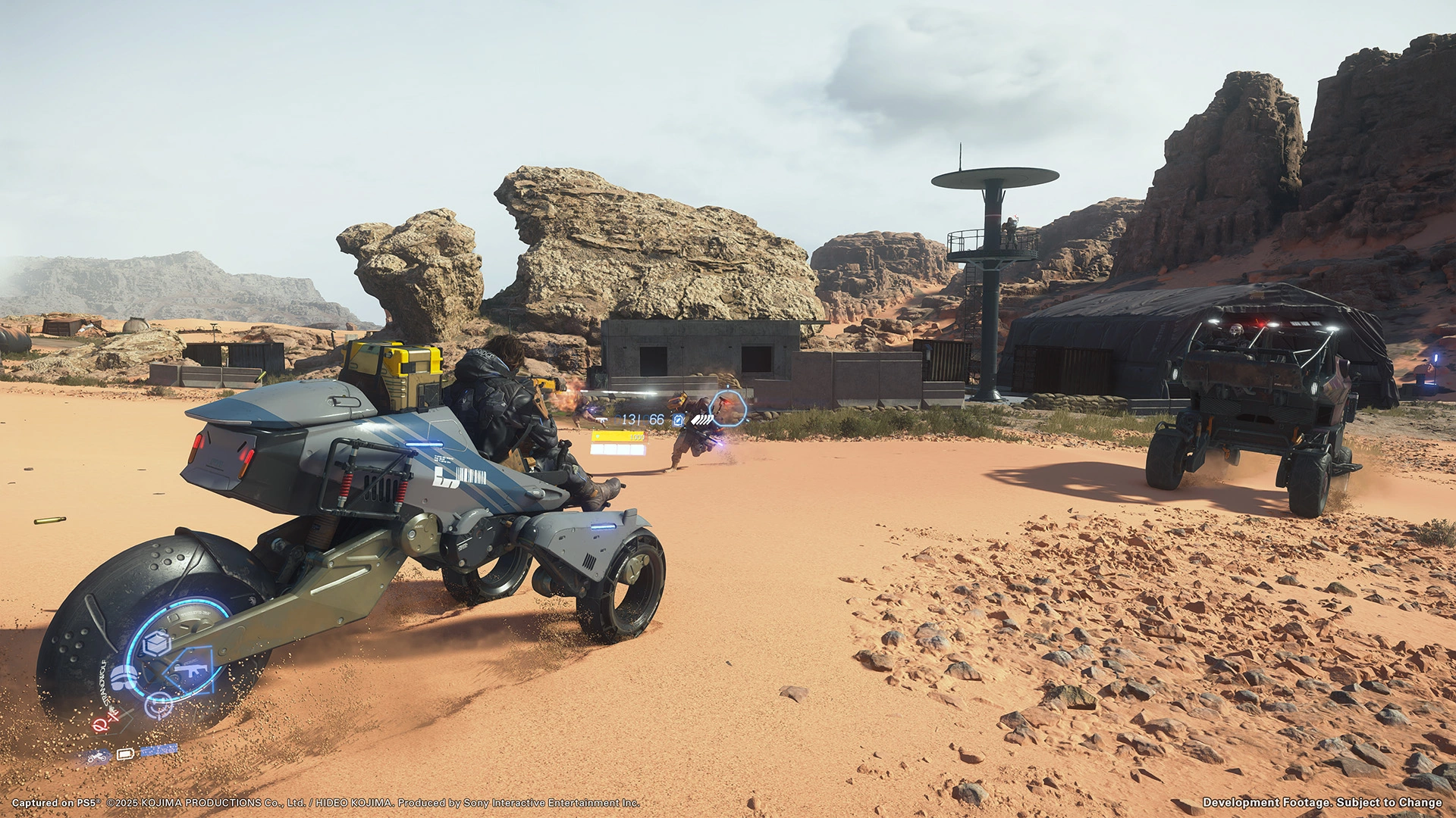 Death Stranding 2 Vehiculo Combate