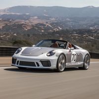 Porsche llevó el 911 Speedster Concept al Rennsport Reunion VI en California