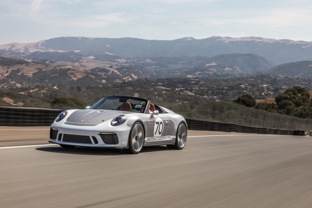Porsche llevó el 911 Speedster Concept al Rennsport Reunion VI en California