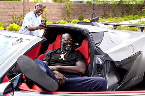 Shaquille O'Neal ganhou um Corvette Z06 sob medida. Imagens | Effortless Motors, Chevrolet