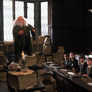 El profesor Flitwick en 'Harry Potter'