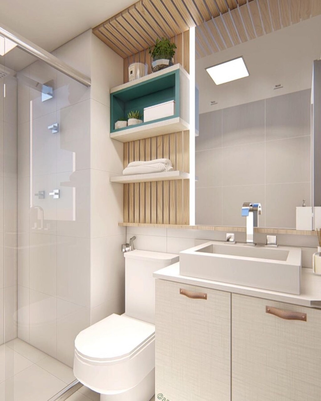 Cuartos de baño pequeños, trucos e inspiración para ganar más espacio