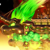 Fortaleza aérea en el volcán caldera al 100% en Super Mario Bros. Wonder