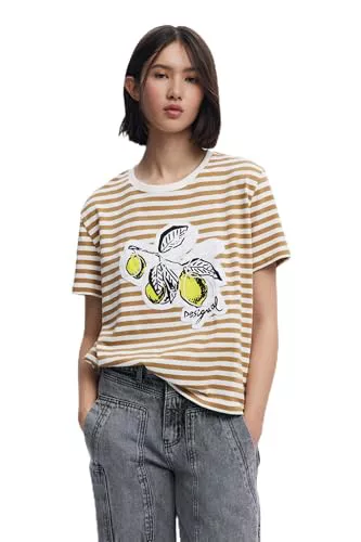 Camiseta estampado rayas