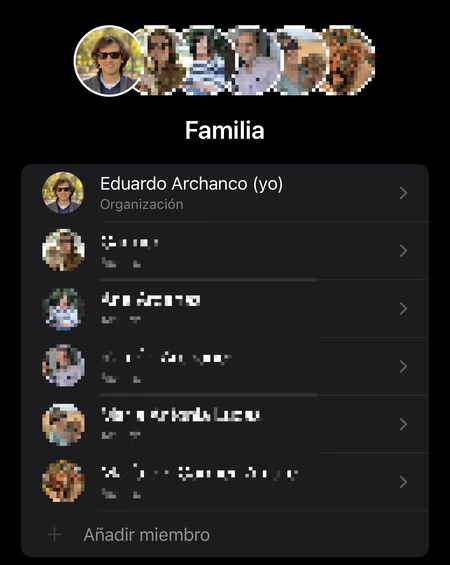 ファミリーシェアリング