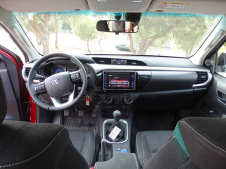 Prueba Toyota Hilux Interiores