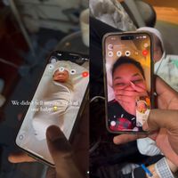 Anunciar por sorpresa que el bebé ha nacido y grabar las reacciones de familiares y amigos. ¿Lo harías? 