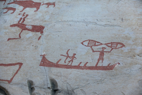 Visita a las pinturas rupestres de Alta en Noruega