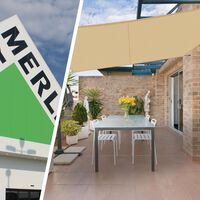 Leroy Merlin tiene el toldo vela para terraza o jardín que se instala sin obras y cuesta menos de 25 euros