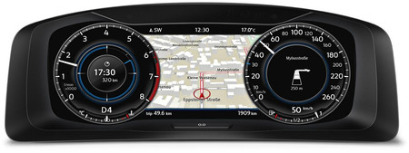Golf 077 Active Info Display