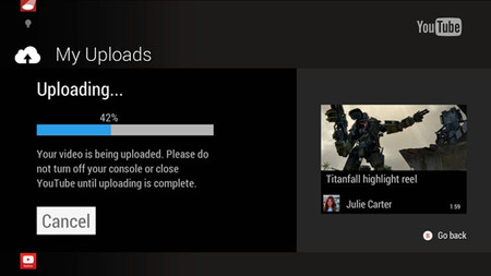Xbox One permitirá subir vídeos a YouTube mientras Microsoft continúa trabajando en la actualización de abril