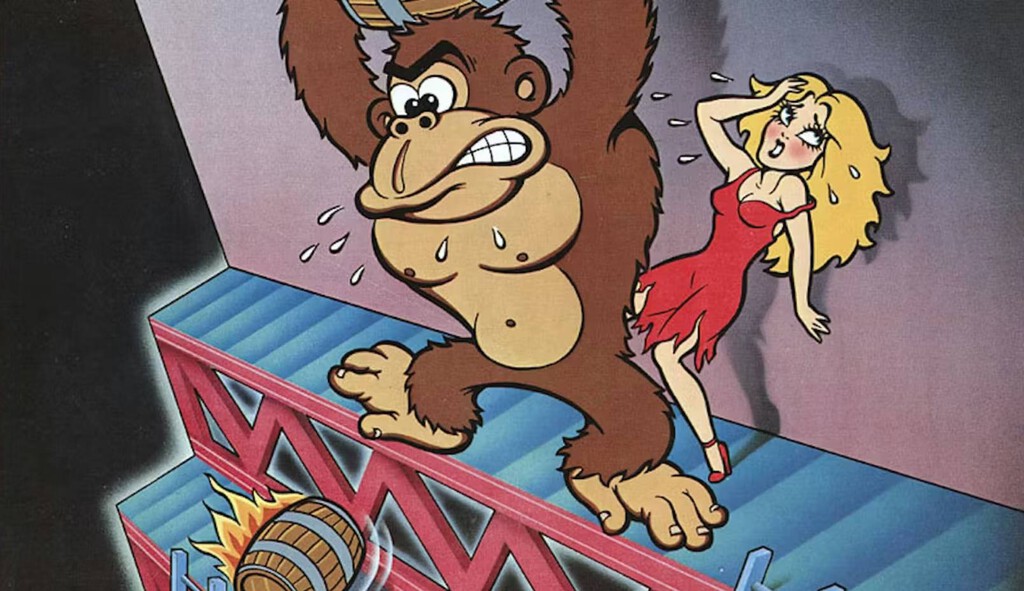 Da igual si eres un dios, porque ni así podías escapar de la muerte más inevitable del clásico Donkey Kong 