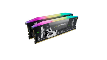 Kit de memoria VENGEANCE® RGB 32 GB (2×16 GB) DDR5 DRAM 6.000 MT/s CL30 AMD EXPO e Intel XMP CALL OF DUTY®: WARZONE EDITION — Gris