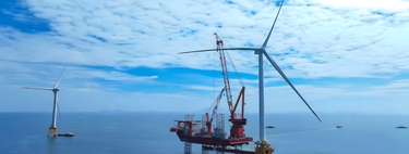 Un aerogenerador capaz de abastecer a 170.000 hogares en un día. Así fue el récord que ostenta China en energía eólica 