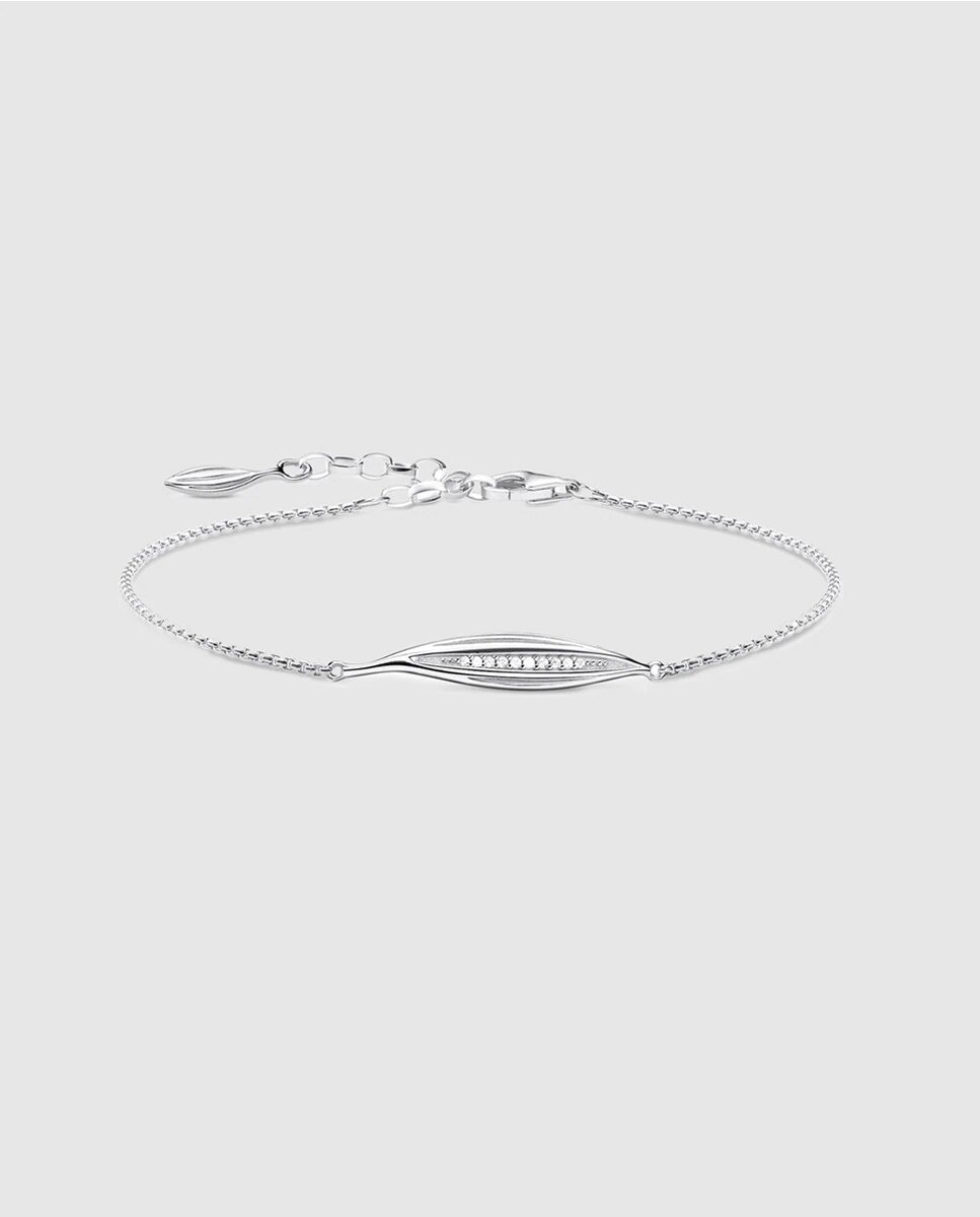 Pulsera Thomas Sabo de plata y circonita